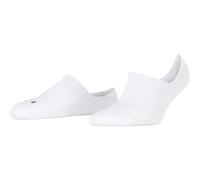 FALKE Damen Füßlinge Cool Kick Invisible W In weich atmungsaktiv schnelltrocknend unsichtbar einfarbig 1 Paar, Weiß White 2000, 35-36