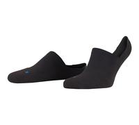 FALKE Unisex Cool Kick Invisible U IN weich atmungsaktiv schnelltrocknend unsichtbar einfarbig 1 Paar Füßlinge, Schwarz (Black 3000) neu-umweltfreundlich, 42-43