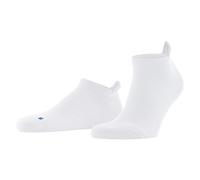 FALKE Unisex Sneakersocken Cool Kick Sneaker U Sn weich atmungsaktiv schnelltrocknend kurz einfarbig 1 Paar, Weiß White 2000, 39-41
