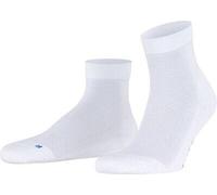 FALKE Unisex Kurzsocken Cool Kick U SSO Weich atmungsaktiv schnelltrocknend einfarbig 1 Paar, Weiß (White 2000), 46-48