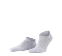 FALKE Unisex Sneakersocken Cool Kick Sneaker U Sn weich atmungsaktiv schnelltrocknend kurz einfarbig 1 Paar, Grau Light Grey 3400-O, 44-45