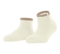 FALKE Damen Socken Cosy Plush W Sso Alpakawolle gemustert 1 Paar, Weiß Wool White 2060, 35-38