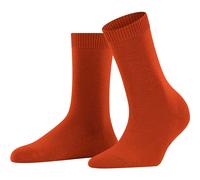 FALKE Damen Cosy Wool W SO Wolle Kaschmir einfarbig 1 Paar Socken, Orange (Ziegel 8095) neu-umweltfreundlich, 35-38