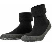 FALKE Stoppersocken Cosyshoe M Hp Wolle rutschhemmende Noppen 1 Paar, Schwarz Black 3000, 45-46