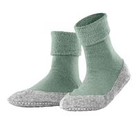 FALKE Damen Stoppersocken Cosyshoe W Hp Wolle rutschhemmende Noppen 1 Paar, Grün Peppermint 7477, 37-38