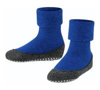 FALKE Stoppersocken Cosyshoe K Hp Wolle rutschhemmende Noppen 1 Paar, Blau Cobalt Blue 6054, 33-34