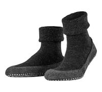 FALKE Stoppersocken Cosyshoe M Hp Wolle rutschhemmende Noppen 1 Paar, Grau Anthracite Melange 3080, 43-44