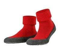 Falke Hausschuhe Cosyshoe – weiche Merinowolle, rutschhemmende Noppen – Rot Damen/Herren 39-40