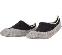 Falke Hausschuhe Cosyshoe (weiche Merinowolle) schwarzgrau Damen, Größe 37-38