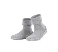 FALKE Stoppersocken Cosyshoe W Hp Wolle rutschhemmende Noppen 1 Paar, Grau Light Grey 3400, 41-42