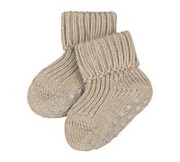 Falke Baby Hausstrümpfe Cotton Catspads 10603-4650 rutschhemmende Noppen Sand Melange 6-12M
