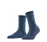 FALKE Damen Socken Cotton Rib nachhaltige Baumwolle Space Blue Gr. 35/36/37/38