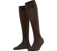 FALKE Cotton Touch Kniestrümpfe dark brown (5233), 35-38
