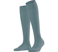 FALKE Damen Cotton Touch Kniestrümpfe atmungsaktive nachhaltige Baumwolle elegant fein verstärkt halbhoch flache Naht für druckfreie Fußspitze intensive Farben hochwertig 1 Paar