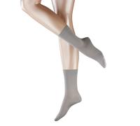 FALKE Damen Socken Cotton Touch W SO Baumwolle einfarbig 1 Paar, Grau (Silver 3290), 39-42