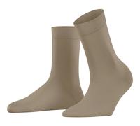 FALKE Damen Socken Cotton Touch W So Baumwolle einfarbig 1 Paar, Beige Nude 4092, 35-38