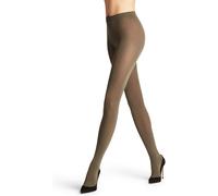 FALKE Damen Strumpfhose Cotton Touch – Baumwolle, druckfreier Komfortbund, Grün S