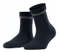 FALKE Damen Stoppersocken Cuddle Pads W Hp Baumwolle Wolle rutschhemmende Noppen 1 Paar, Blau Marine 6120, 35-38