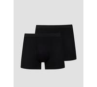 FALKE Herren Daily Comfort 2-Pack M BX Baumwolle atmungsaktiv 2 Stück Boxershorts, Schwarz (Black 3000), XL (2er Pack)