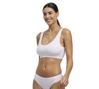 FALKE Damen Bustier Daily Comfort 2-Pack W BU Baumwolle atmungsaktiv 2 Stück, Weiß (White 2000), L