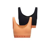 FALKE Damen Daily Comfort 2-Pack W BU Baumwolle atmungsaktiv 2 Stück Bustier, Mehrfarbig (Sortiment 0040), M (2er Pack)