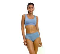 FALKE Damen Bustier Daily Comfort Multipack W Bu Baumwolle atmungsaktiv 2 Stück, Mehrfarbig Blue_Beige 9642, XL