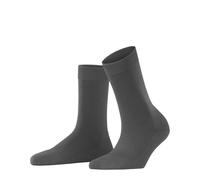 FALKE Damen ClimaWool W So Wolle Lyocell einfarbig Socken, Grau Flanell 3210, 39-40