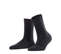 FALKE Damen Cosy Wool Boot Socken atmungsaktive klimaregulierende geruchshemmende nachhaltige Wolle Kaschmir verstärkt flache Naht für druckfreie Fußspitze Business Alltag 1 Paar