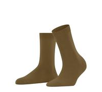 Falke Damensocken Cosy Wool W – Wolle Kaschmir, einfarbig – Gelb (Old Brass) Gr. 40.5