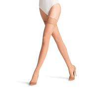Falke Damen Stay-Ups Matt Deluxe 20 DEN Powder (4069) transparent Größe S 8.5-9