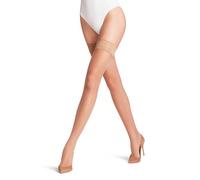 FALKE Damen Shelina 12 Den W STU Ultra-transparent Einfarbig 1 Paar Stay-Ups, Huidskleur (Sun 4299), S