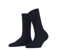 Falke Damen Socken Family W – nachhaltige Baumwolle, 1 Paar – Space Blue 6116, Größe 39-42