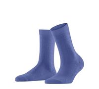FALKE Damen Family W So nachhaltige Baumwolle einfarbig Socken, Blau Water 6550 Special Edition, 35-38
