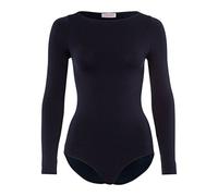 Falke Damen Fine Cotton Crew Neck Body atmungsaktive Baumwolle Damenbody edel elegant Langarm nahtlos Rundhals weich einfarbig 1 Stück