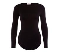 Falke Damen Fine Cotton Crew Neck Body atmungsaktive Baumwolle Damenbody edel elegant Langarm nahtlos Rundhals weich einfarbig 1 Stück