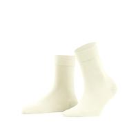FALKE Damen Socken Fine Softness 50 DEN halb-blickdicht einfarbig 1 Paar Weiß 35-38