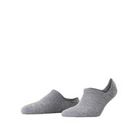 FALKE Damen Füßlinge Cool Kick Invisible W IN weich atmungsaktiv schnelltrocknend unsichtbar einfarbig 1 Paar, Grau (Light Grey Melange 3775) neu - umweltfreundlich, 37-38