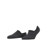 FALKE Damen Füßlinge Cool Kick Invisible W IN weich atmungsaktiv schnelltrocknend unsichtbar einfarbig 1 Paar, Grau (Dark Grey 3970) neu - umweltfreundlich, 37-38