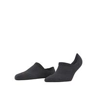 FALKE Damen Füßlinge Cool Kick Invisible W IN weich atmungsaktiv schnelltrocknend unsichtbar einfarbig 1 Paar, Grau (Dark Grey 3970), 35-36