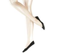 FALKE Damen Füßlinge Elegant Step W In extra low cut unsichtbar einfarbig 1 Paar, Schwarz Black 3009, 41-42