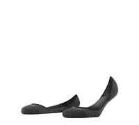 FALKE Damen Füßlinge Invisible Step Medium Cut W In Baumwolle unsichtbar einfarbig 1 Paar, Schwarz Black 3000, 39-40