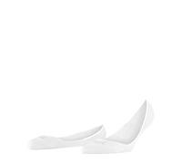 FALKE Damen Füßlinge Invisible Step Medium Cut W In Baumwolle unsichtbar einfarbig 1 Paar, Weiß White 2000, 39-40
