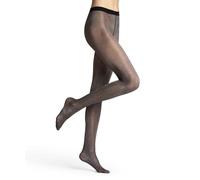 FALKE Modestrumpfhose GLITTER black / silver schwarz | M/L