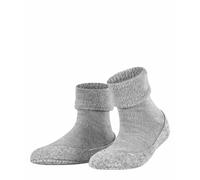 FALKE Stoppersocken Cosyshoe W Hp Wolle rutschhemmende Noppen 1 Paar, Grau Light Grey 3400, 41-42