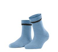 FALKE Damen Cuddle Pads W HP Baumwolle Wolle Rutschhemmende Noppen 1 Paar Stoppersocken, Blau (Airy Blue 6707), 35-38