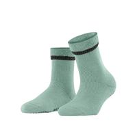 FALKE Stoppersocken Cuddle Pads W Hp Baumwolle Wolle rutschhemmende Noppen 1 Paar, Grün Peppermint 7792, 35-38
