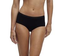 Falke Damen Hipster-Höschen Daily Climate Control Outlast® W BHP Baumwolle schnelltrocknend Schwarz M