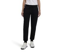 FALKE Damen Hose Basic Light Sweat Pants W Spa Baumwolle bequem komfortabel lässig druckfreier Komfortbund 1 Stück, Schwarz Black 3000, M