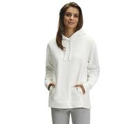 FALKE Damen Kapuzenpullover Basic Sweat Hoody W Pu Baumwolle weich bequem komfortabel mit Kapuze 1 Stück, Weiß Off-White 2040, XS
