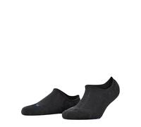 FALKE Damen Keep Warm Füßlinge atmungsaktiv klimaregulierende geruchshemmende Wolle sportlicher Invisible High Cut wärmend mit Plüschsohle ohne Silikon bequem 1 Paar
